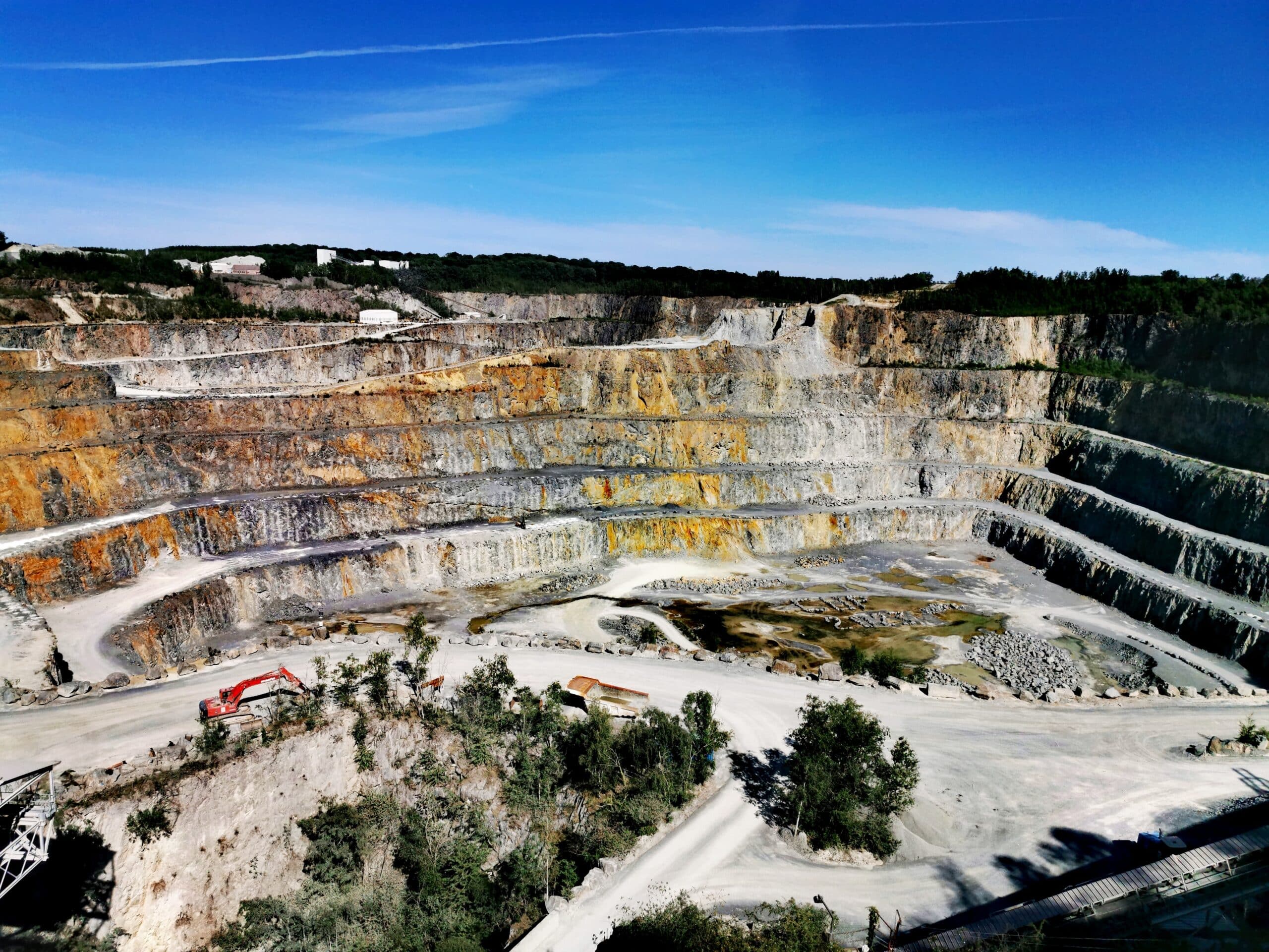 Panoramic View of a Mine